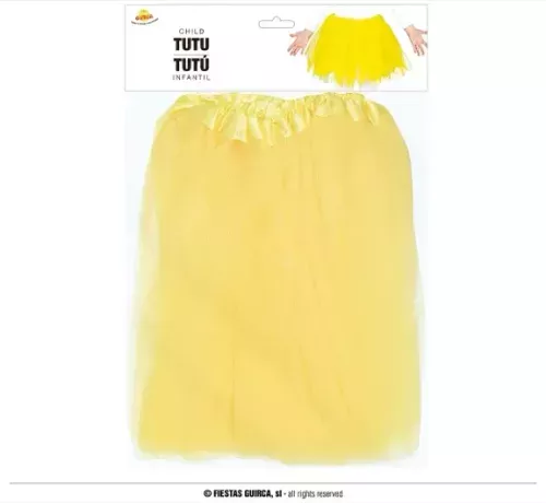 TUTU 30 CMS. JAUNE
