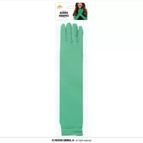 GANTS VERT FONCÉ 42CM