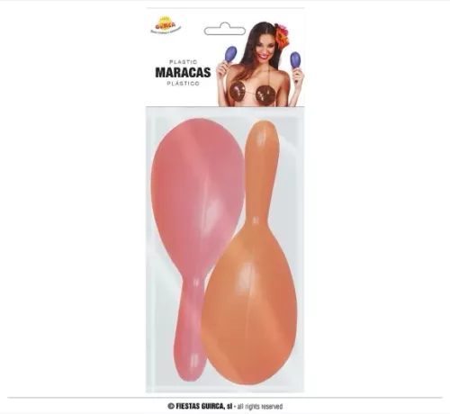 PAIRE DE MARACAS 18 CMS