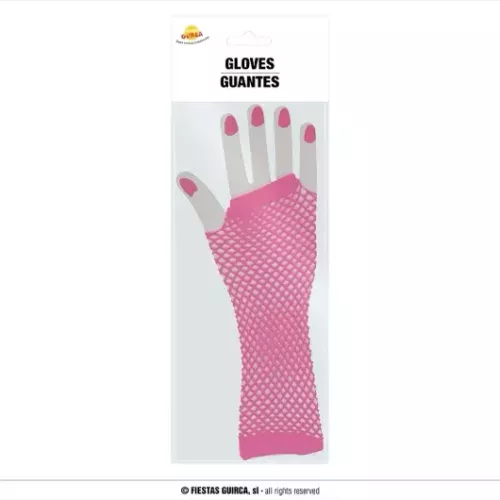 MITAINES ROSES FLUO 26 CMS