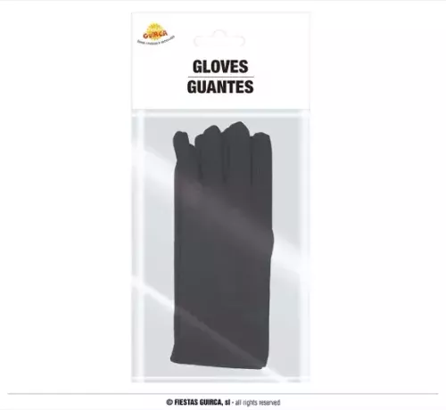 GANTS NOIRS ENFANT 18 cm