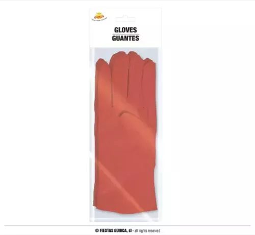 GANTS ROUGES ENFANT  18 cm