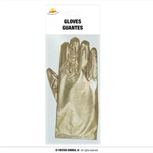 PAIRE DE GANTS OR 22 CM