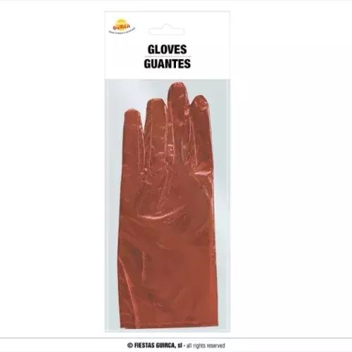 PAIRE DE GANTS ROUGE 22 CM