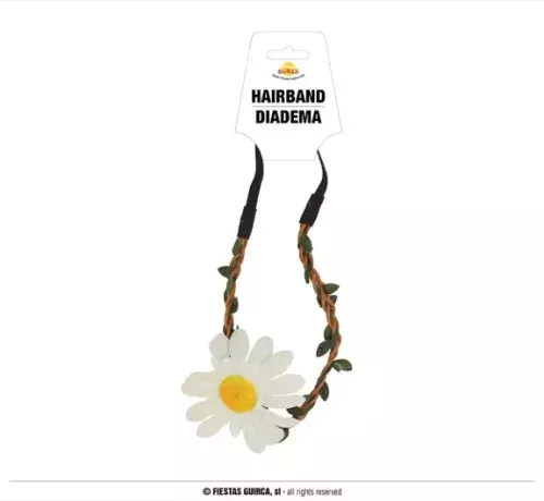 DIADÈME FLEURS HIPPIE