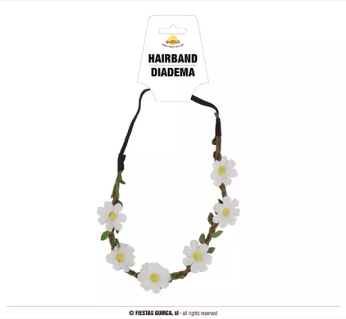 COURONNE FLEURS BLANCHES