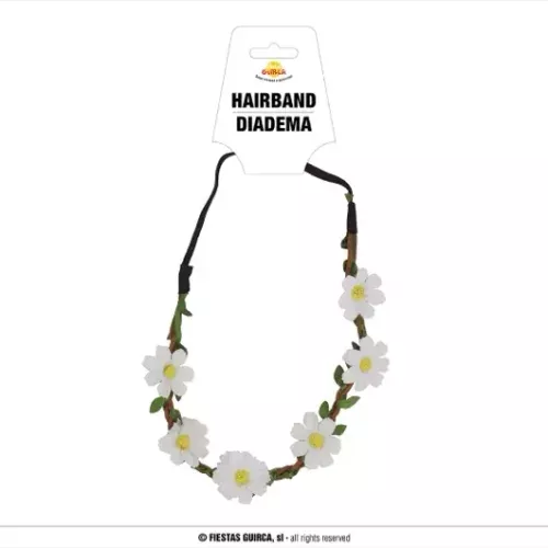 COURONNE FLEURS BLANCHES