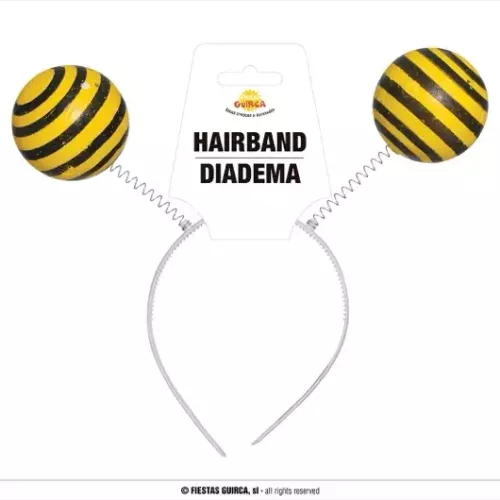 DIADÈME BOULES ABEILLE