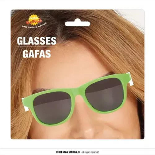 LUNETTES VERT FLUO