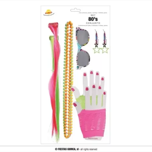 SET ANNÉES 80, 8 PIÈCES