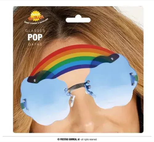 LUNETTES AVEC ARC-EN-CIEL