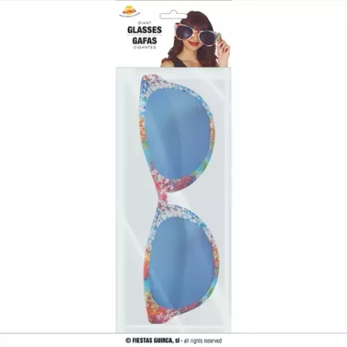 LUNETTES GEANTES MULTICOLORES