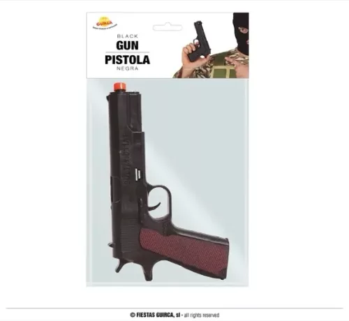 PISTOLET NOIR 27 CMS