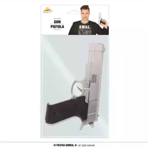 PISTOLET ARGENT 24 CMS