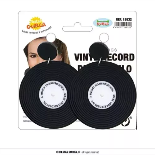 BOUCLES D'OREILLES VINYLES