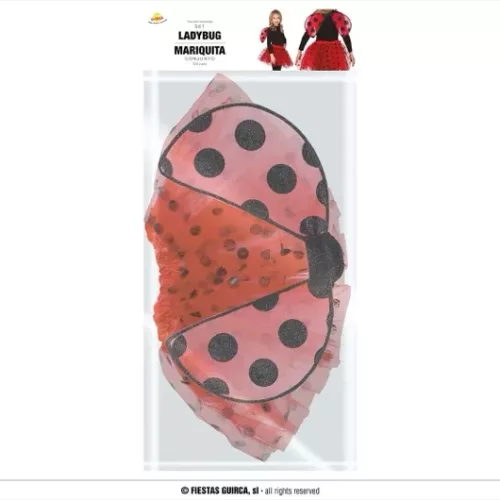 ENSEMBLE COCCINELLE (AILES ET TUTU)