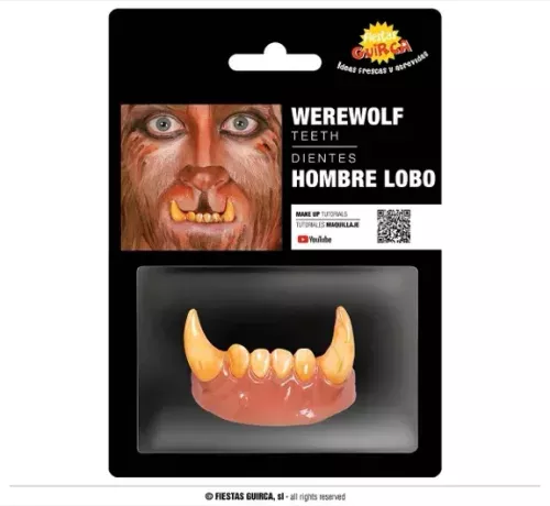 DENTS AVEC CANINES, LOUP-GAROU
