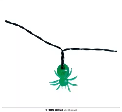 GUIRLANDE LED 10 ARAIGNÉES PILES – Image 2