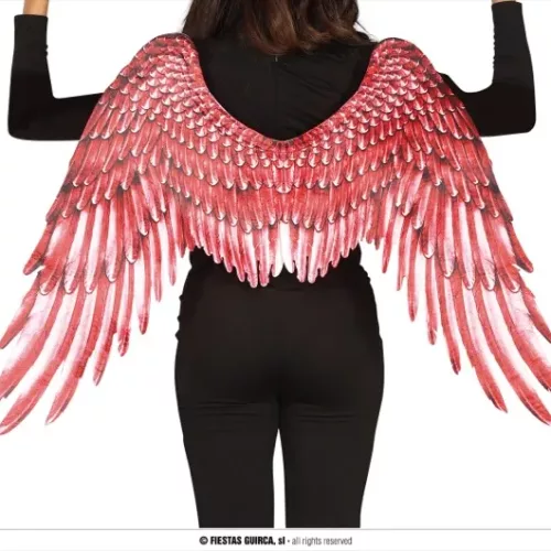 AILES TISSU ROUGE PLUMES 105X45 CMS