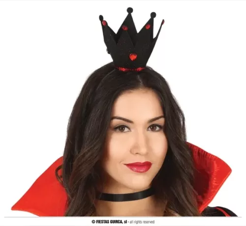 SERRE TÊTE COURONNE NOIR