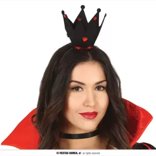 SERRE TÊTE COURONNE NOIR