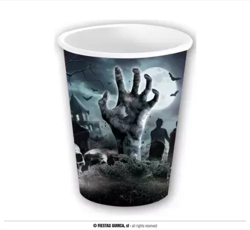SACHET 6 GOBELETS DE CIMETIERE 355 ML