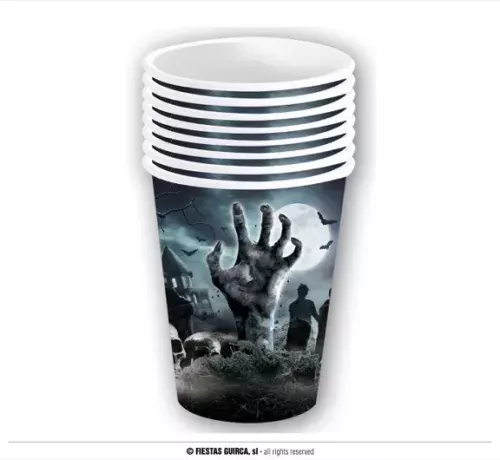 SACHET 6 GOBELETS DE CIMETIERE 355 ML – Image 2