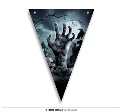 FANION CIMETIÈRE 300 CMS 20X30 CMS – Image 2