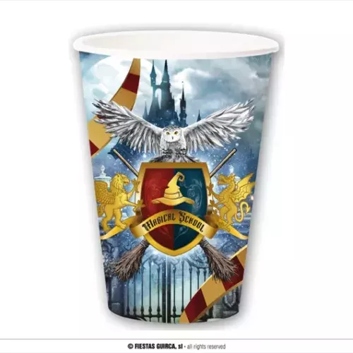 SACHET DE 6 GOBELETS MAGICIEN 355 ML
