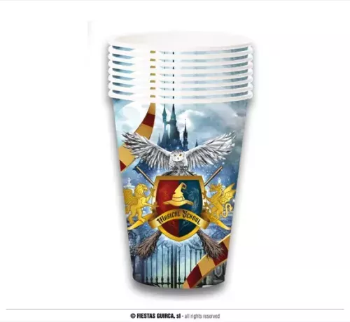 SACHET DE 6 GOBELETS MAGICIEN 355 ML – Image 2