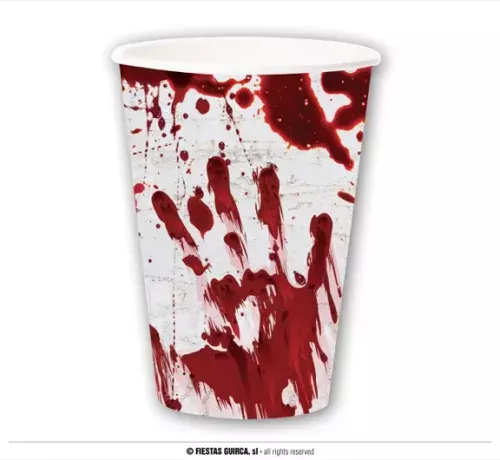 SACHET 6 VERRES SANGLANTS 355 ML