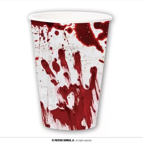 SACHET 6 VERRES SANGLANTS 355 ML
