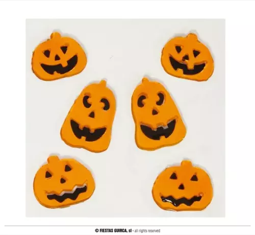 DÉCORATION EN GEL DE CITROUILLE 20X20 CMS