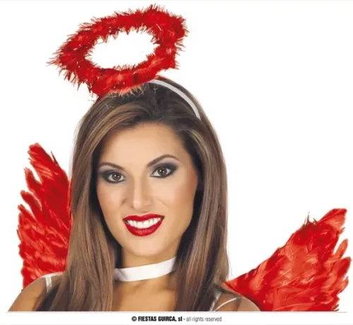SERRE TÊTE ANGE ROUGE