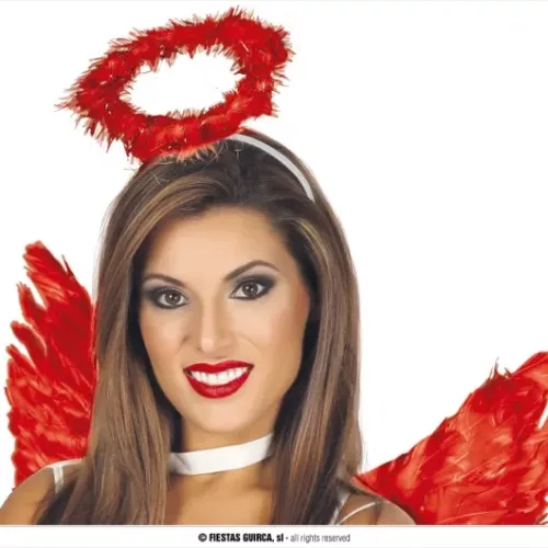 SERRE TÊTE ANGE ROUGE