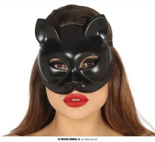 MASQUE CHAT NOIR