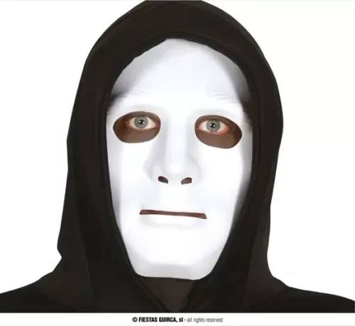 MASQUE BLANC PVC – Image 2