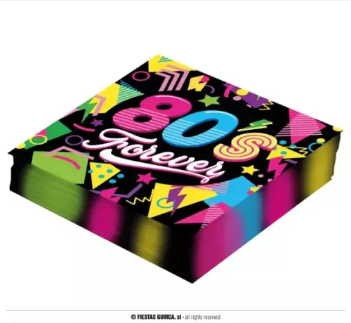 SACHET 20 SERVIETTES 80S 16X16 CMS – Image 2