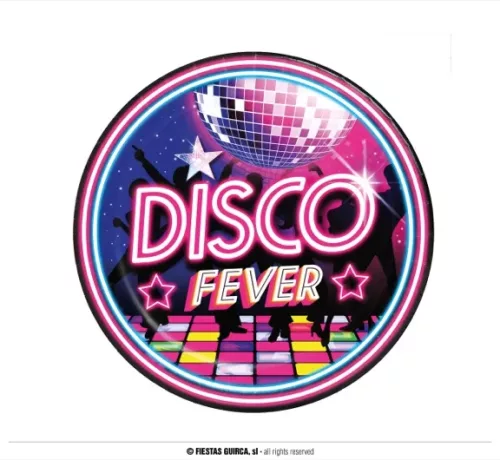 ASSIETTES DISCO FEVER