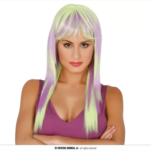 PERRUQUE VERT / VIOLET