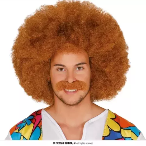 PERRUQUE BIG AFRO CHÂTAIN