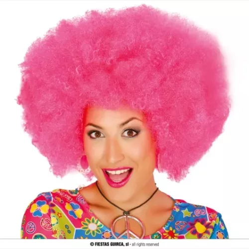 PERRUQUE BIG AFRO ROSE