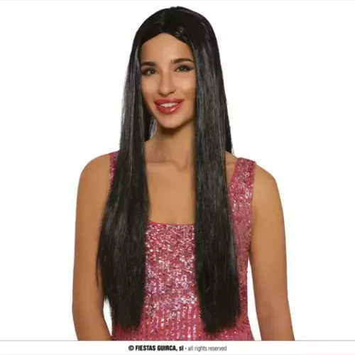 PERRUQUE CHEVEUX LONGS NOIRE