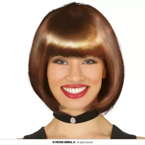 CHEVEUX CHÂTAINS MI-LONGS 100 GR (BOÎTE)