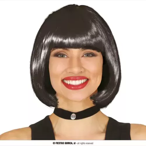 CHEVEUX NOIRS MI-LONGS 100 GR (BOÎTE)