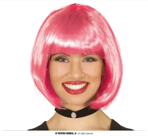 CHEVEUX ROSES MI-LONGS 100 GR (BOÎTE)