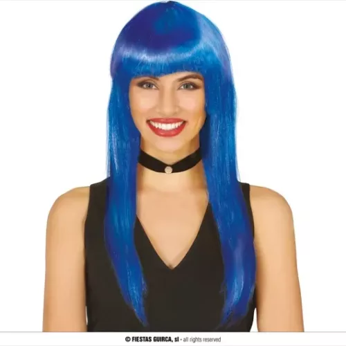 LONGS CHEVEUX BLEU 120 GR. (BOÎTE)