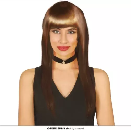 LONGS CHEVEUX CHÂTAINS 120 GR. (BOÎTE)