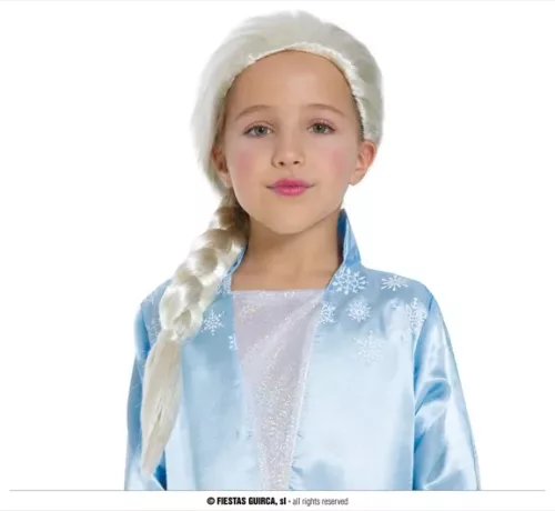 PERRUQUE PRINCESSE ENFANT  (BOÎTE)