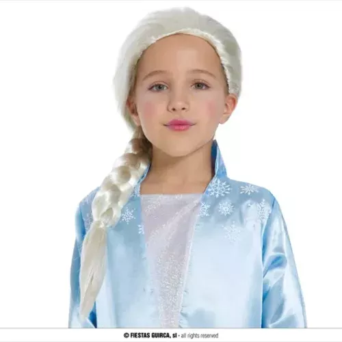 PERRUQUE PRINCESSE ENFANT  (BOÎTE)